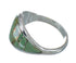 Silver Opal Turquosie Southwestern Ring Size 7-3/4 YX82605